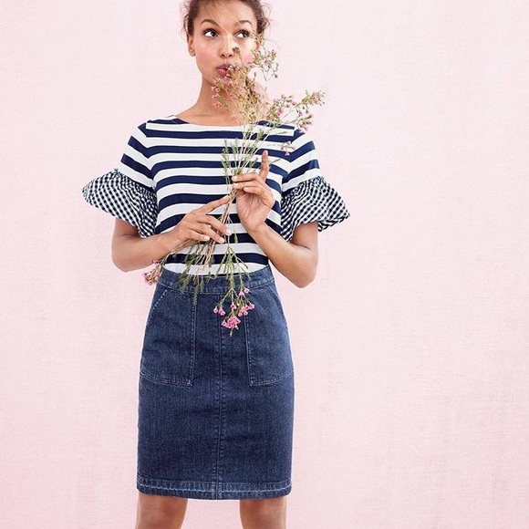 J. Crew Tops - J.Crew Ruffle-sleeve top